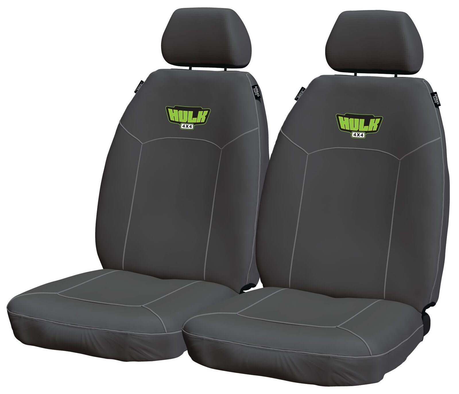 Cat DuraDrive Car Seat Covers - Heavy Duty Canvas Protection For Front Seats