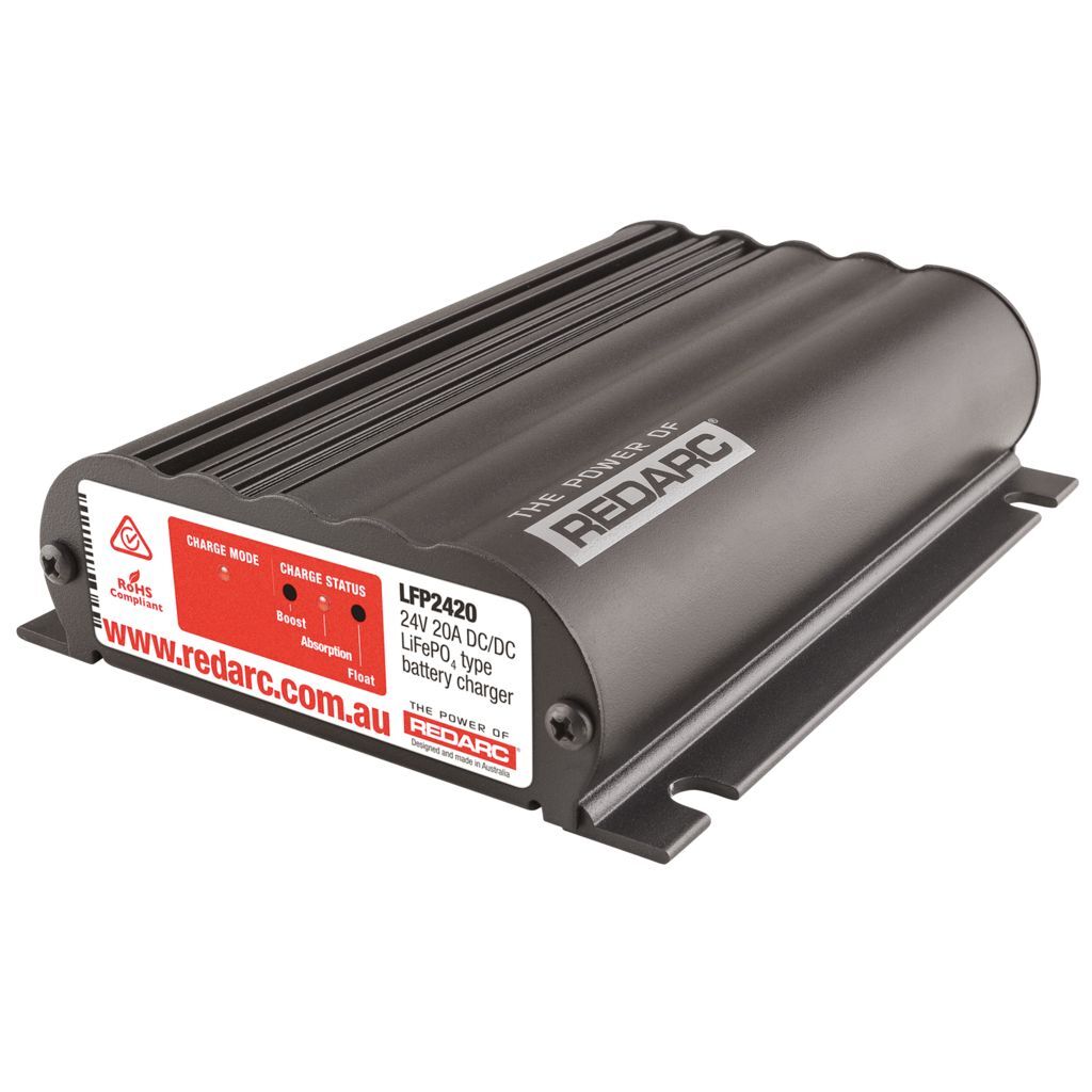 20A AC-to-DC LFP Portable Battery Charger