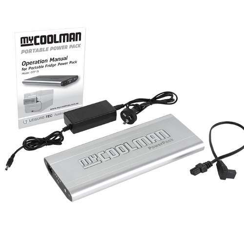 myCOOLMAN 15AH LiFeP04 (Magnetic) Powerpack with Charger & Cable