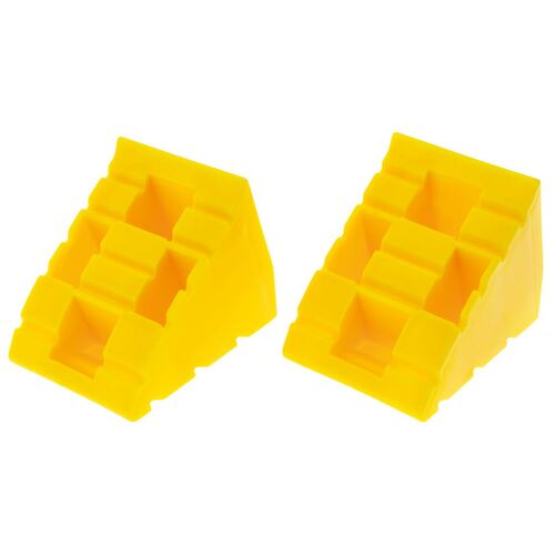 Plastic Levelling Ramp Chocks (2pk)