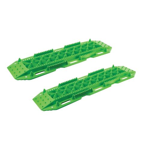 HULK 4x4 Nylon Recovery Tracks (2pk) - Green