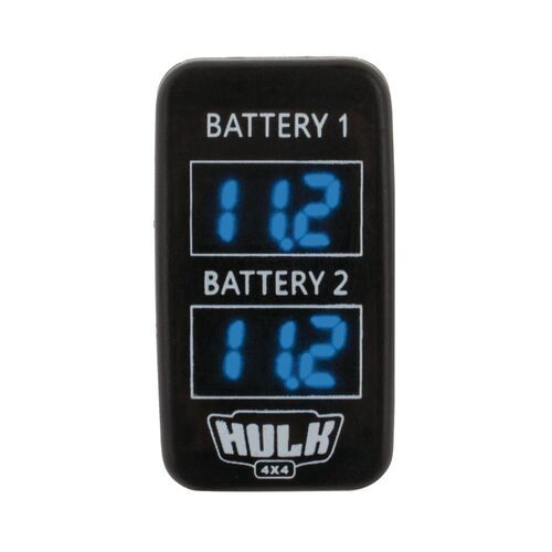 Toyota Early Dual DC Voltmeter Blue Illum 12v