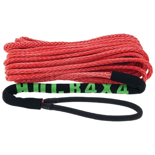 HULK 4X4 20m Synthetic Winch Extension Rope – 13,500kg Minimum Breaking Strength