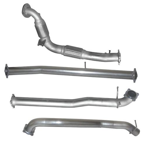 HULK 4X4 Mazda BT50 UP-UR FD Ranger PX-PXII 2011-7/2016 - Stainless Steel Exhaust Kit