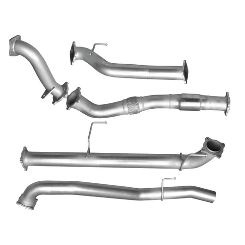 HULK 4X4 Holden Colorado Isuzu DMAX RC Twin Cab SWB 3050mm - Stainless Steel Exhaust Kit