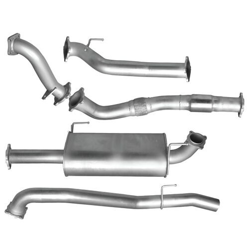 Holden Colorado & Isuzu D-Max 3L RCT/C STYLESIDE - Stainless Steel Exhaust Kit