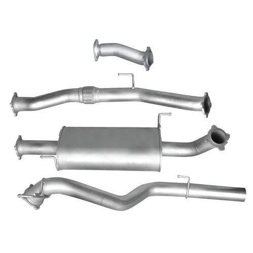 ISUZU MUX RF TD DPF BACK 12/2016-06/2021 - Stainless Steel Exhaust Kit