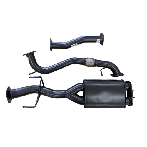 HULK 4X4 Exhaust Kit Mid Section to suit Nissan Patrol Y62 Series 1 to 5 with 2.5 & 3 inch Y Pipe Stainless Steel | Fits From Cats to Over Axle