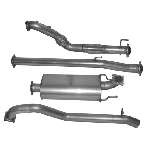 Toyota HiLux 150 Series 3.0TD 1KD 2005-2015 - Stainless Steel Exhaust Kit
