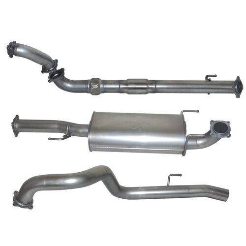 TOYOTA PRADO 3.0L 120/150 SER WAG11/06-06/15 D4D - Stainless Steel Exhaust Kit