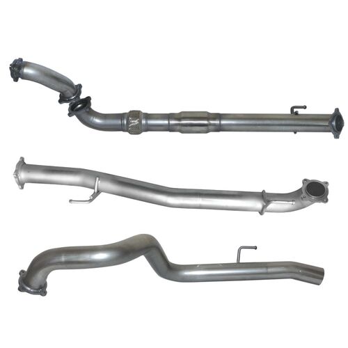 TOYOTA PRADO 3.0L 120/150 SER WAG11/06-06/15 D4D - Stainless Steel Exhaust Kit