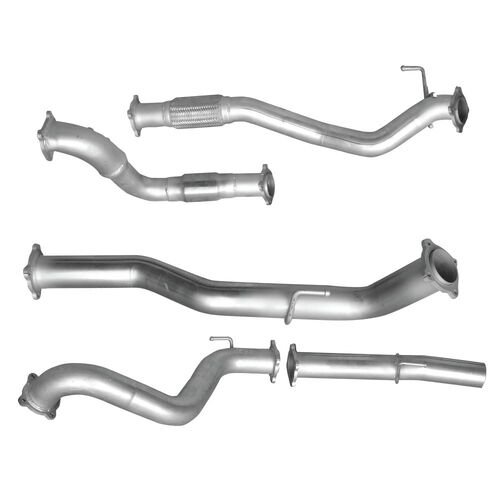 TOYOTA LANDCRUISER 100 SER WAGON 4.2L 1HD-FTE TD - Stainless Steel Exhaust Kit