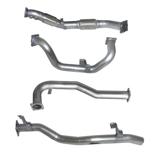 TOYOTA LANDCRUISER 78 SER 4.5L V8 1VD FTV NON DPF - Stainless Steel Exhaust Kit