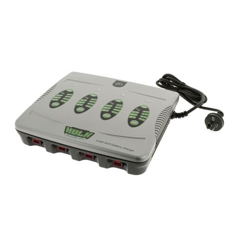 AUTOMATIC SWITCHMODE BATTERY CHARGER 4 BANK X 4 AMP 12V 5 STAGE