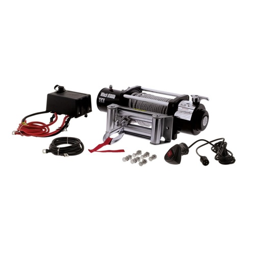 Hulk 4x4 Winch 9500lbs 5.5hp 12V Steel cable