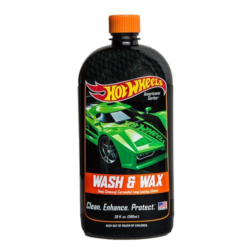 Hot Wheels Wash & Wax 590ML with Carnauba Americana Series