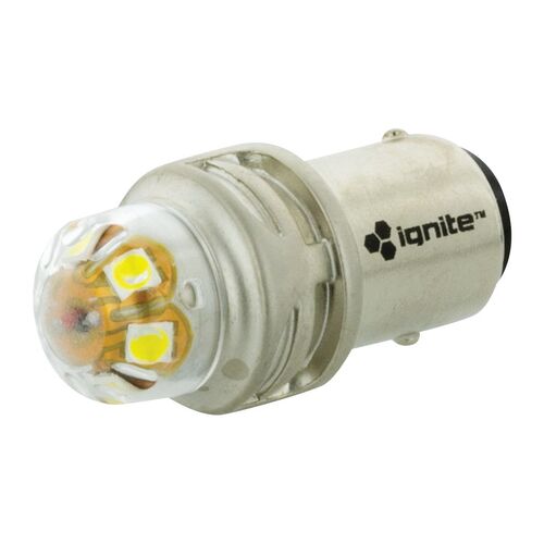 BAY15d Base white 12/24V 900 Lumens (PKT2)