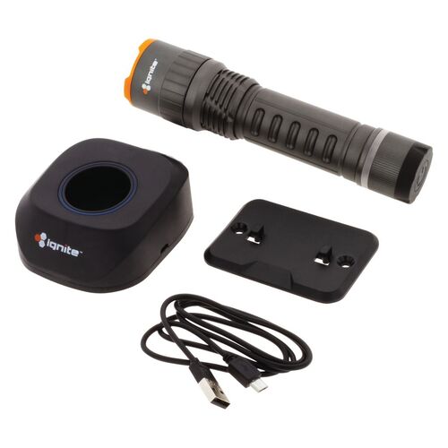 Heavy Duty Medium Torch with Focus & Charging Dock
