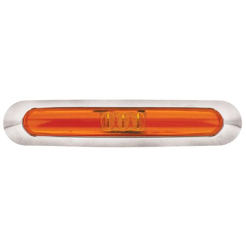 Zeon LED Marker Lamp Amber 10-30v 170mm Lead