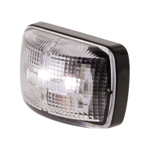 LED MARKER LAMP WHITE 10-30V 550MM LEAD