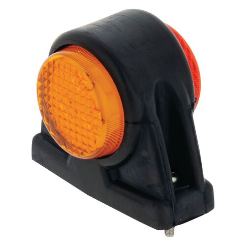 LED MARKER LAMP RED/AMBER 10-30V 400MM LEAD