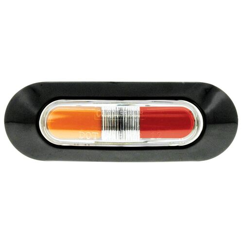 Zeon LED Marker Lamp Red/Amber 10-30v 170mm Lead