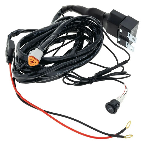 DUAL COLOUR LIGHTBAR WIRING HARNESS 12V 40amp 