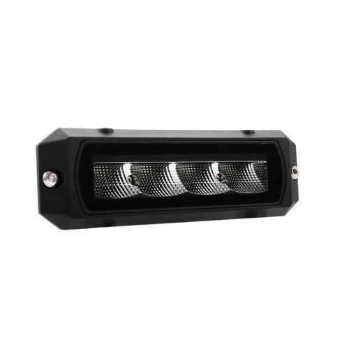 RCTNGLE LED WORKLAMP / REVERSE LMP 80x60Deg 9-36V 24W 4 LEDs BLK HSNG 3,200Lmns 