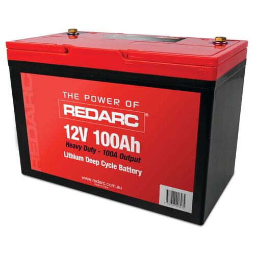 12V 100Ah Lithium Deep Cycle Battery (Heavy Duty)